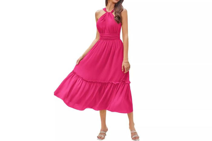 GRACE KARIN Sleeveless Flowy Maxi Dress