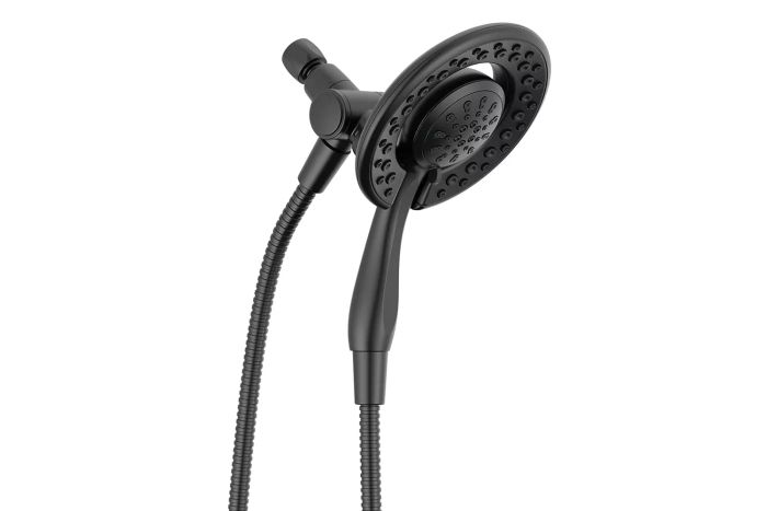Amazon Delta Faucet 4-Setting In2ition 2-in-1 Dual Shower Head 75486CSN