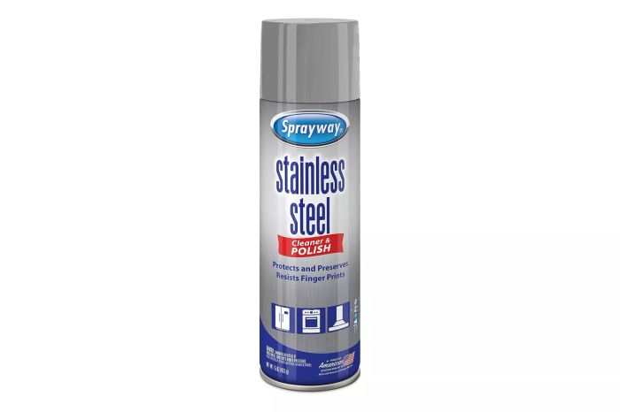 Amazon Sprayway Stainless Steel Cleaner Aerosol Spray