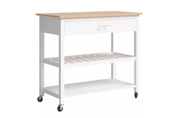 Aresha Wood Kitchen Island