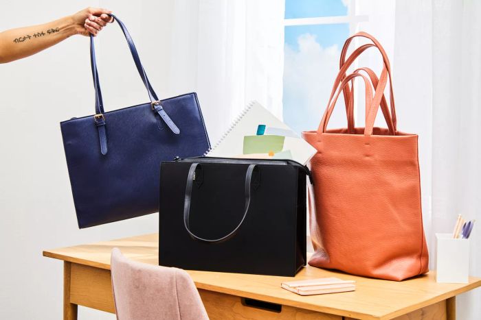 Three standout work bags we suggest for your desk