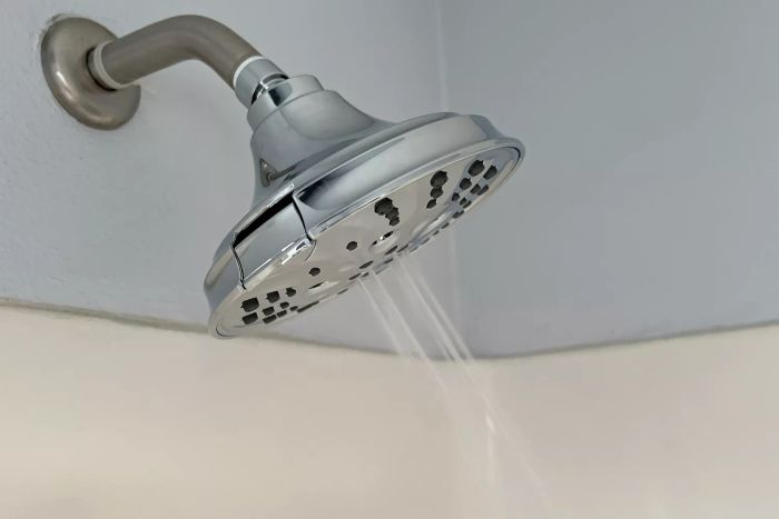 A Review of the Delta Faucet 52669-BL 5-Setting H2OKinetic Trad Raincan Shower Head