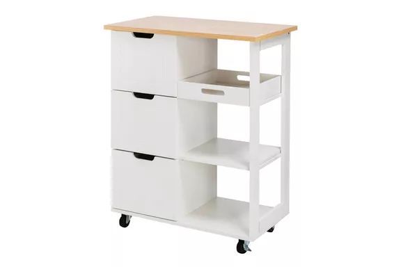 Wayfair Lark Manor Amarieon Wood Kitchen Island