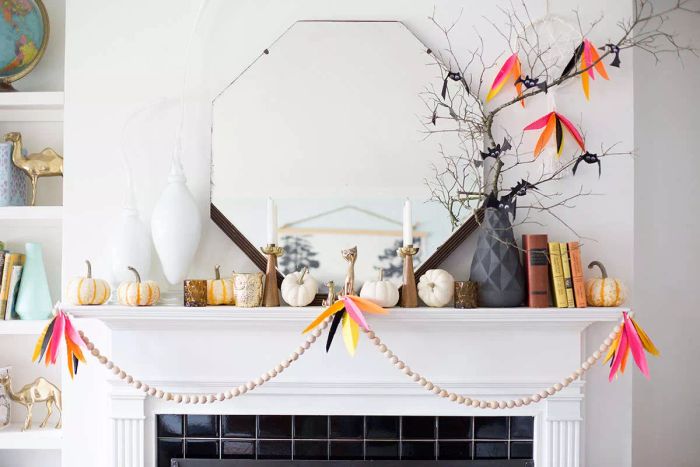 Halloween-Whimsy-Mantel
