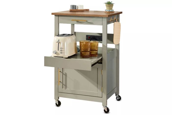 Best Choice Products Mobile Kitchen Island Cart