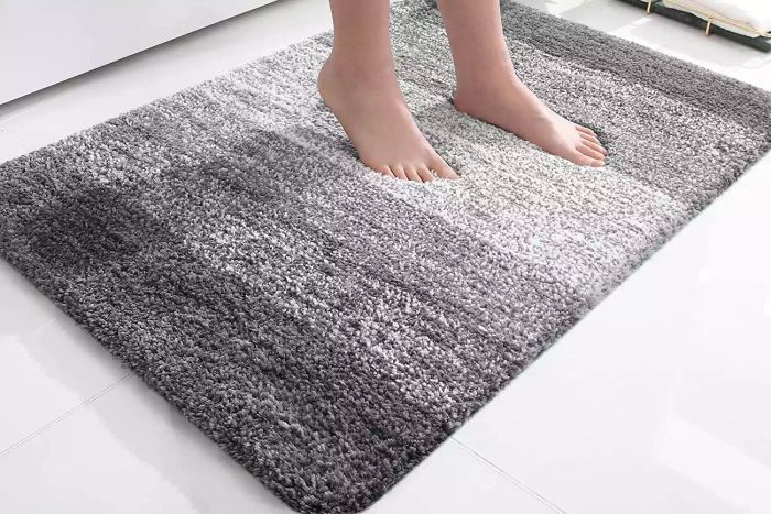 OLANLY Luxury Bathroom Rug
