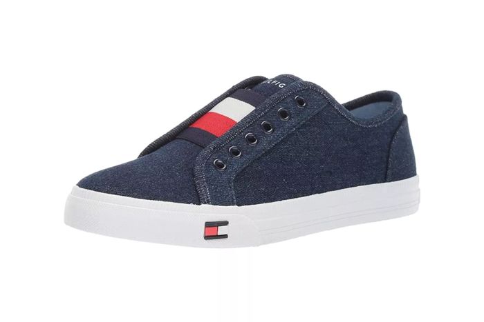 tommy hilfiger slip on sneakers