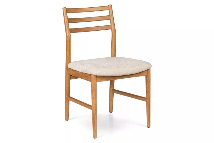 Article Wosla Bristol Ivory Oak Dining Chair