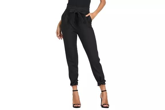 Amazon GRACE KARIN Women's Casual High Waist Pencil Pants with Bow-Knot Pockets