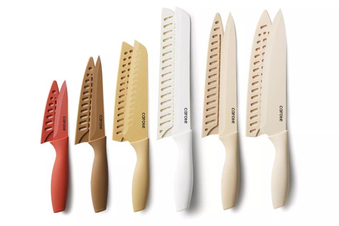 Carote 12 Pieces Kitchen Knife Set