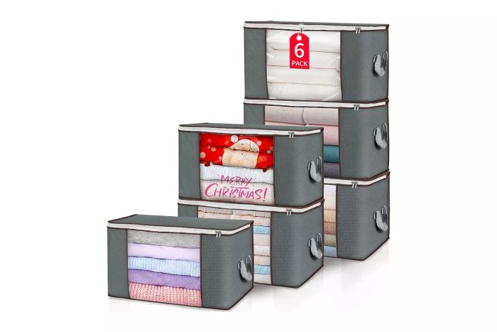 Odyssey 6-Pack Clothes Storage Bins