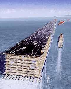 Floating cities are projected to be roughly four times larger than the most massive cruise ships currently in existence.
