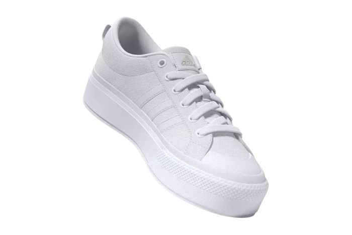 adidas bravada platform white