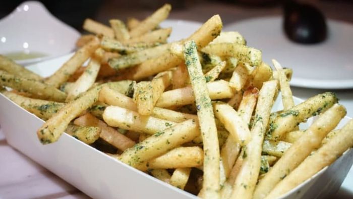 In Japan, it’s common for fries to be sprinkled with furikake.
