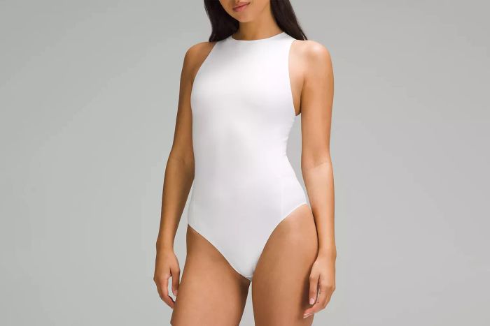 Wundermost Ultra-Soft Nulu High-Neck Sleeveless Bodysuit