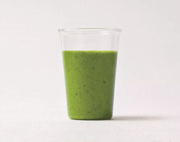 Spinach, Grape, and Coconut Smoothie