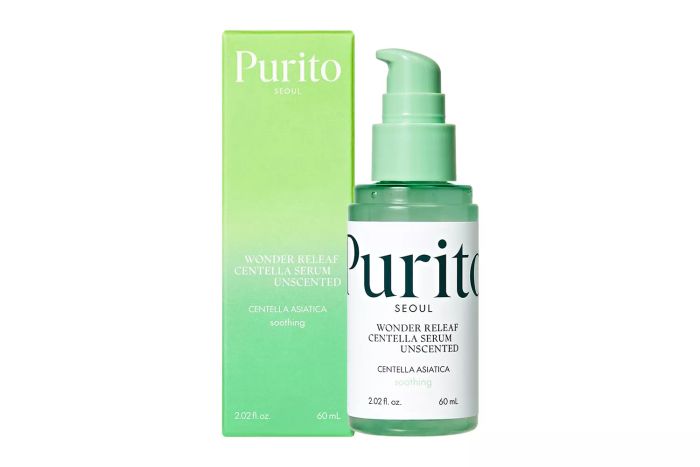 PURITO Centella Unscented Serum, Korean Centella, Suitable for All Skin Types
