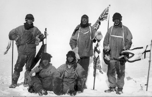 Scott's team at the South Pole