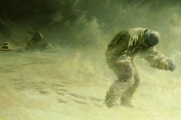 A Painting of Oates' Sacrifice
