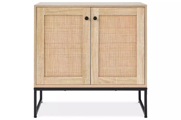 Best Choice Products 2-Door Rattan Storage Cabinet Amazon