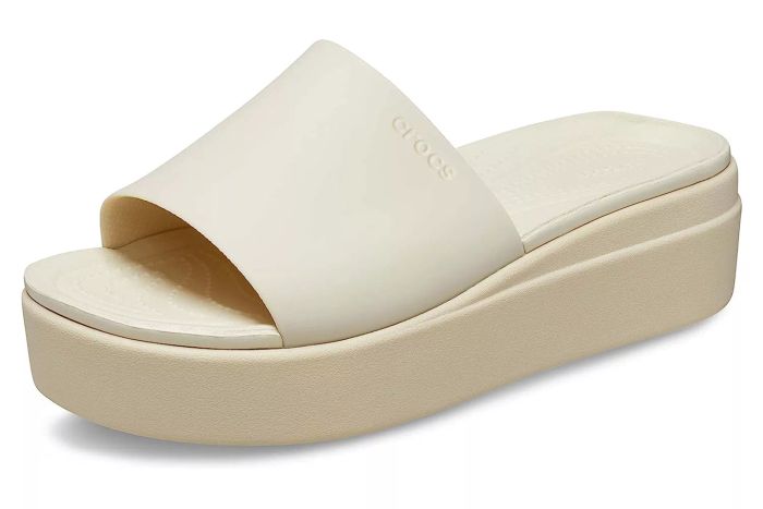Amazon Crocs Women's Brooklyn Platform Slides Sandal
