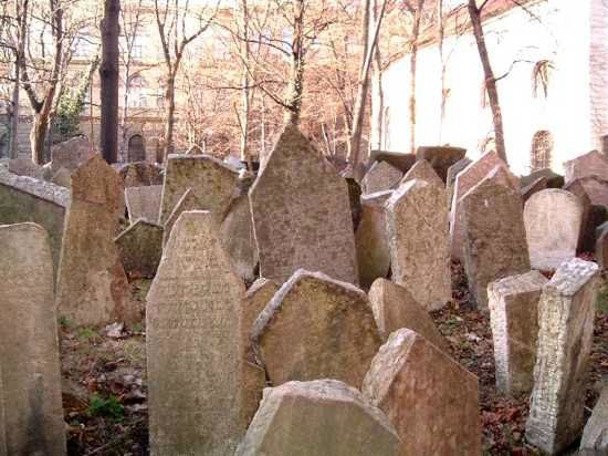 Prague Praha Josefov Cemetery