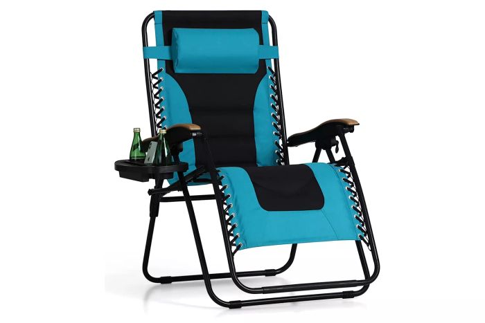 Phi Villa Oversized Padded Zero Gravity Chair