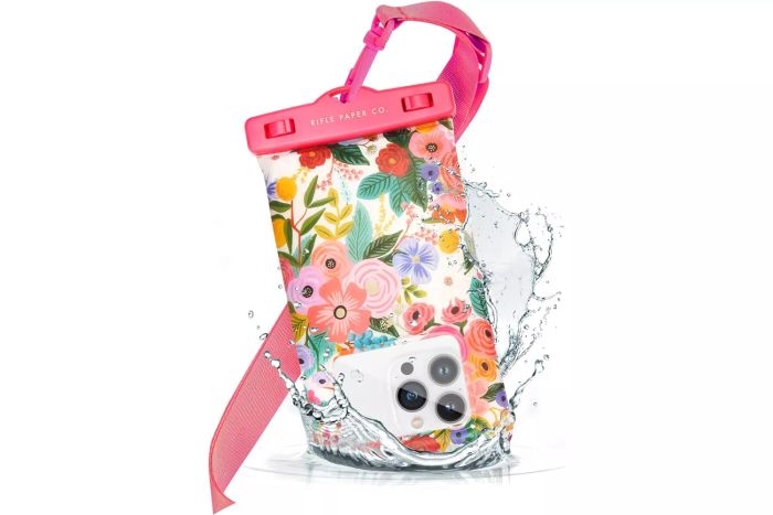 Rifle Paper Co. IP68 Floating Waterproof Phone Pouch
