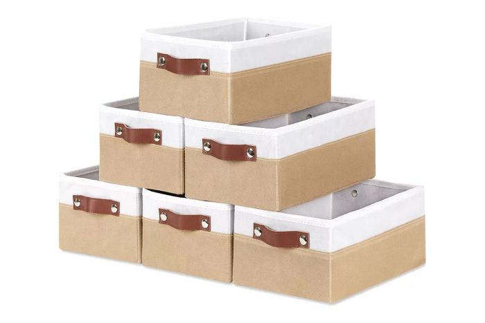 shelf organization storage bins