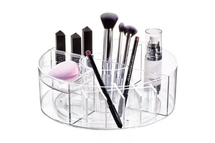 rotating lazy susan organizer