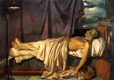 Lord Byron – On His Deathbed