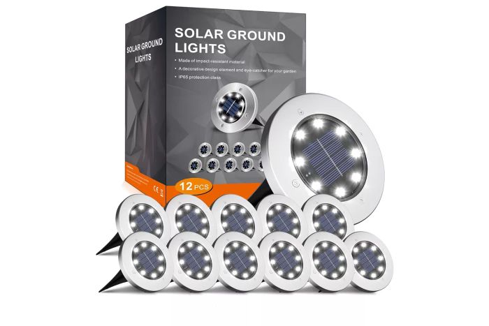 INCX Solar Lights for Outside