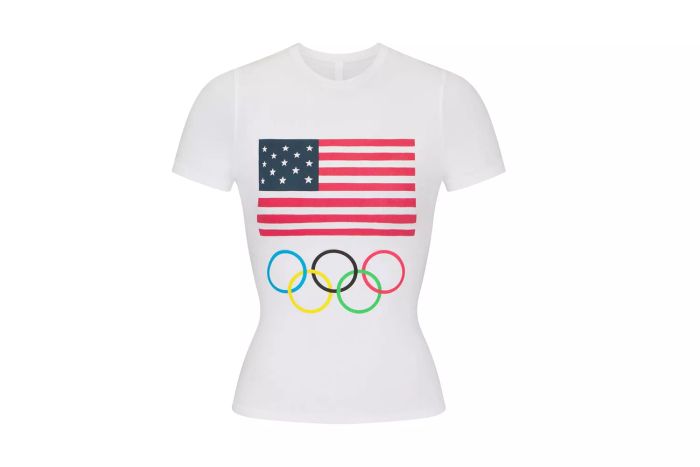 Skims for Team Cotton Jersey Olympic T-Shirt