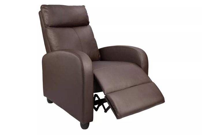 Wayfair Zipcode Design Beaudin Vegan Leather Recliner