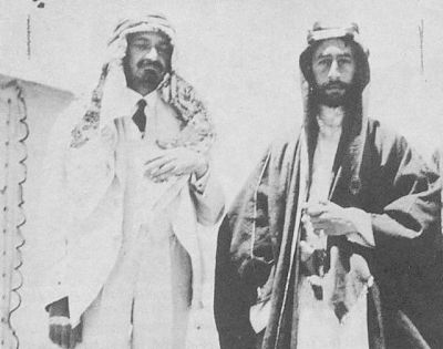 Weizmann And Feisal 1918