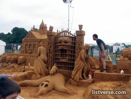 Incredible Sand Art Creation