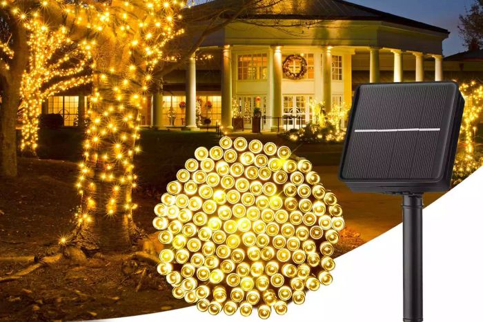Minetom Solar String Lights