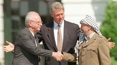 Rabin-Clinton-Arafat-Pq