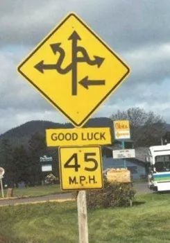 Best Wishes Sign