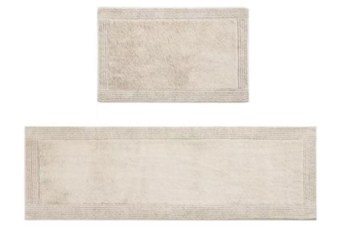 Madison Park Signature Splendor Reversible 100% Cotton Tufted Bathroom Rug