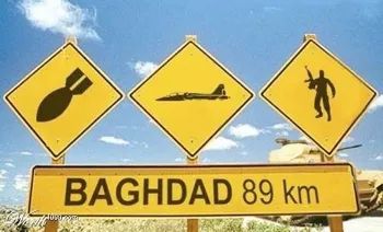 Road Signs in Iraq
