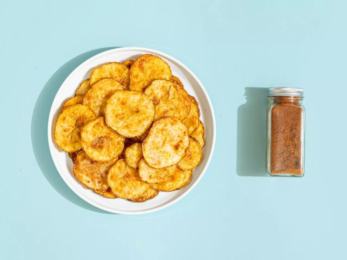 homemade potato chips