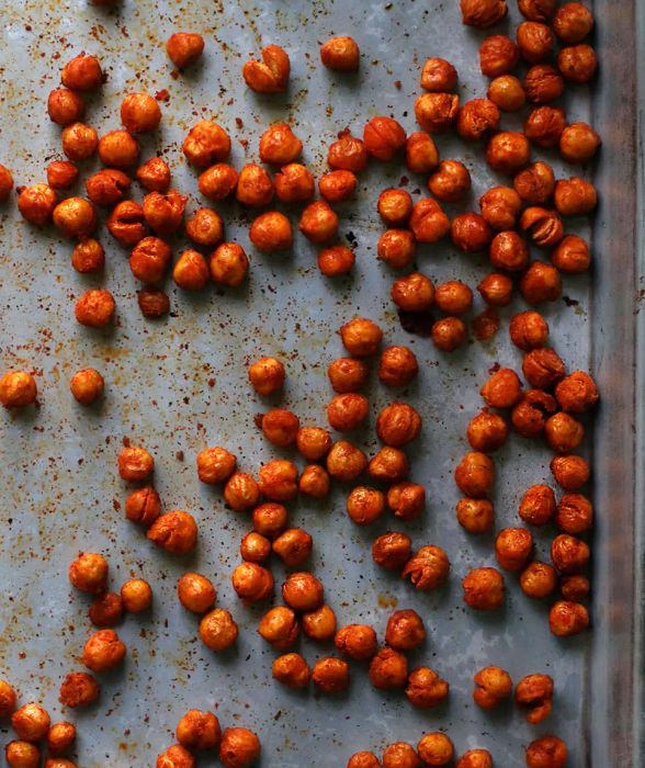 Smoky Roasted Chickpeas