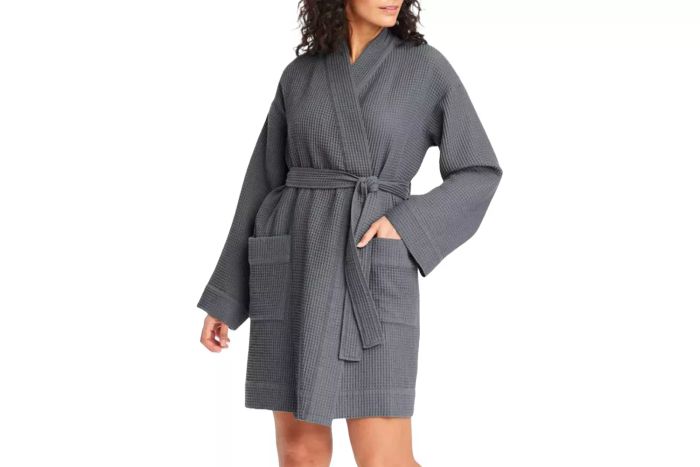 Women's Waffle Weave Robe - Auden Collection
