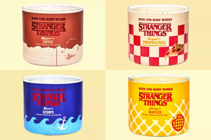 The new Stranger Things candle collaboration by Bath & Body Works is here, bringing fans something special to enjoy.