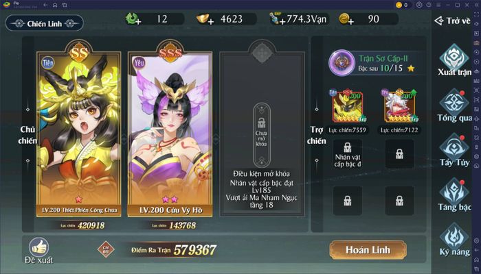 Hướng dẫn cơ bản cho người mới tham gia Thanh Vân Quan 4D trên máy tính thông qua BlueStacks