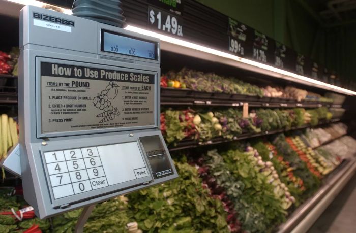Fresh produce at Central Market