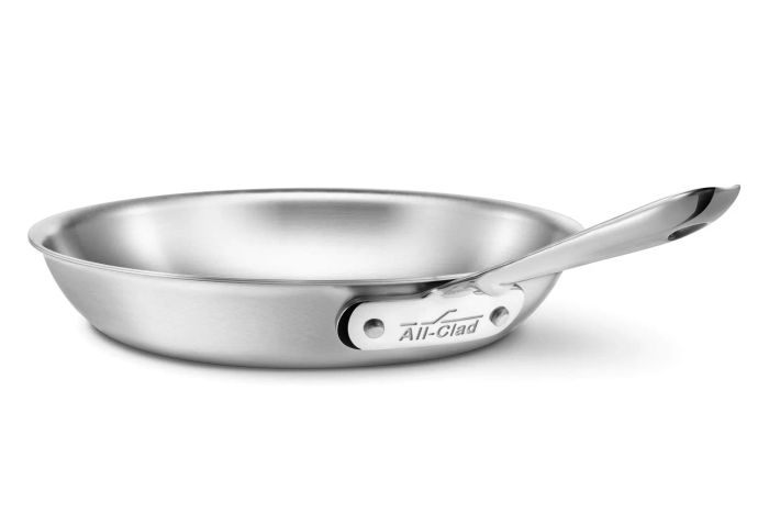 All-Clad Brushed Stainless Steel Pan