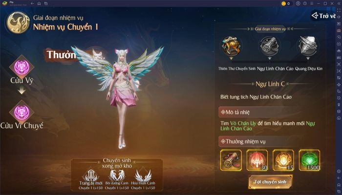 Hướng dẫn cơ bản cho người mới tham gia Thanh Vân Quan 4D trên máy tính thông qua BlueStacks