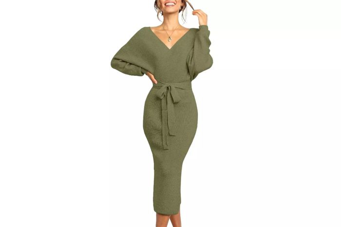 Amazon Chang Yun Women's Long Maxi Sweater Dresses